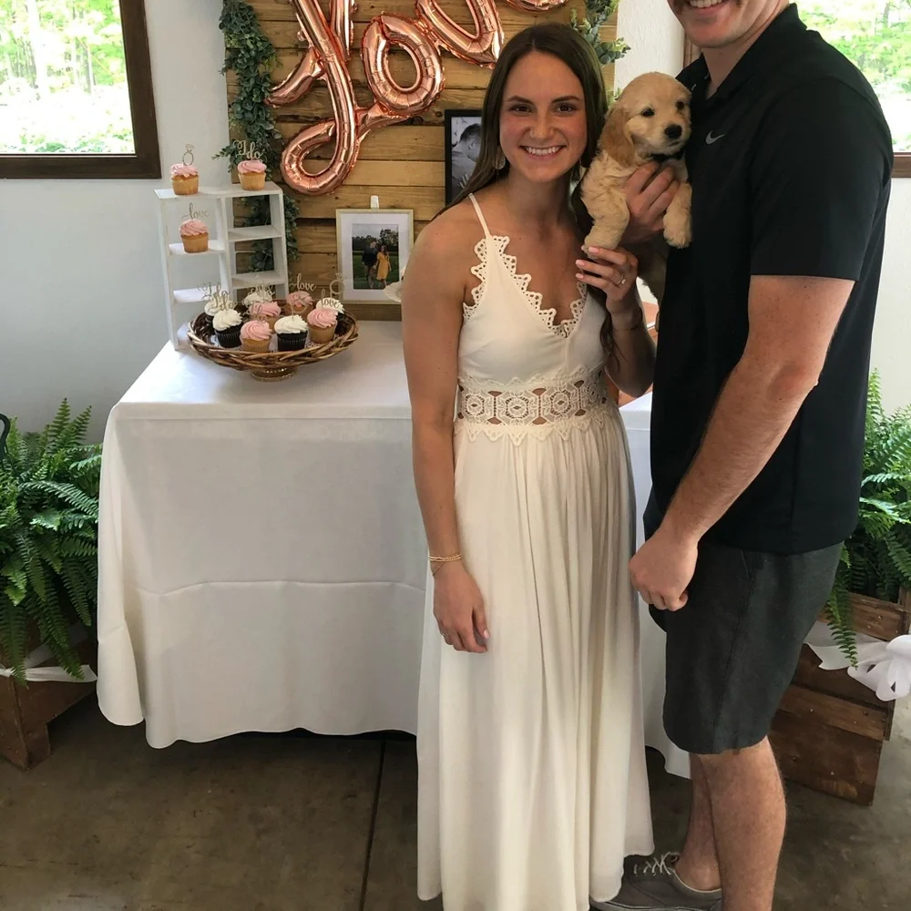 Lulus maxi dress with cut out details - Picture 1 of 4